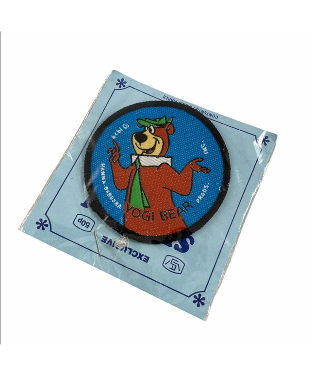 Vintage c1979 Yogi Bear Sew on patch NEW old stock