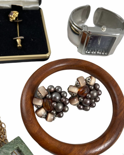 Vintage Jewelry LOT Necklace earrings bracelets
