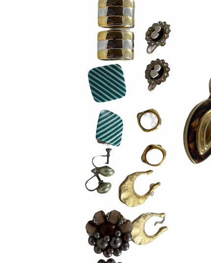 Vintage Jewelry LOT Necklace earrings bracelets