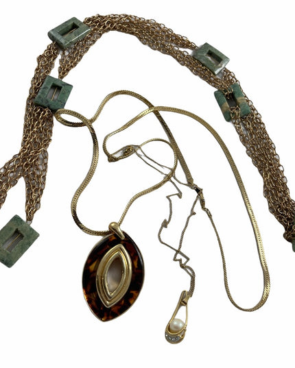 Vintage Jewelry LOT Necklace earrings bracelets