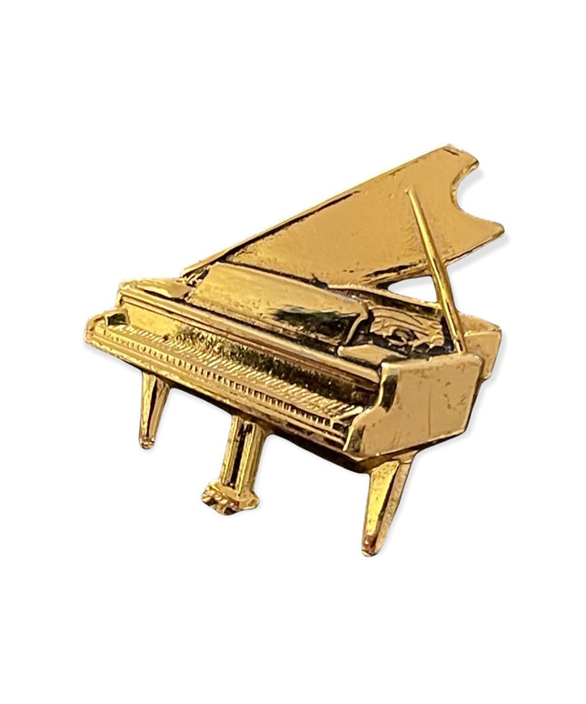 Vintage Gold tone piano brooch