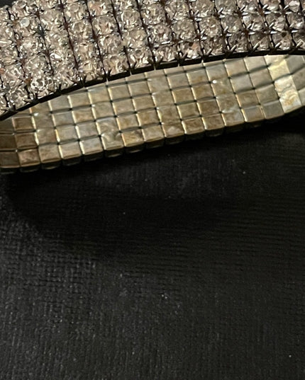 Vintage Crystal stretchy bracelet sparkle