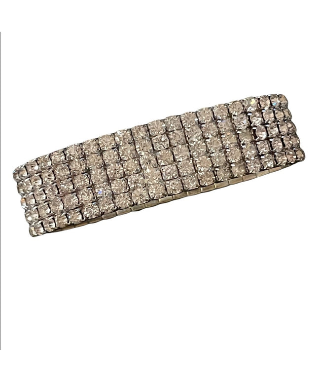 Vintage Crystal stretchy bracelet sparkle