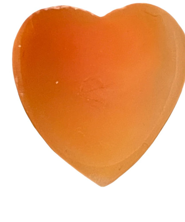Unset unframed Vintage shell heart cameo
