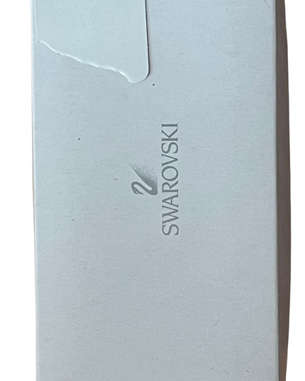 SWAROVSKI AUTHENTIC perfume atomizer bottle NIB grey crystal complete