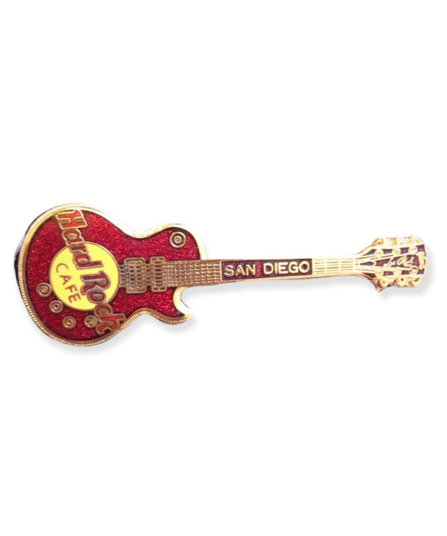 Hard Rock Cafe San Diego Guitar brooch