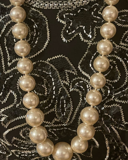 Kenneth J Lane chunky faux pearls necklace