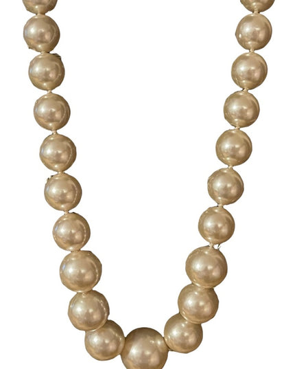 Kenneth J Lane chunky faux pearls necklace