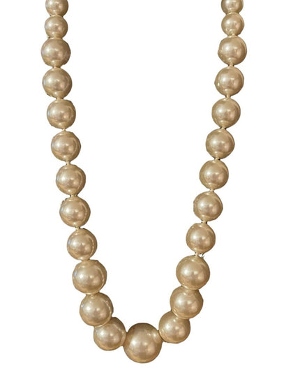 Kenneth J Lane chunky faux pearls necklace