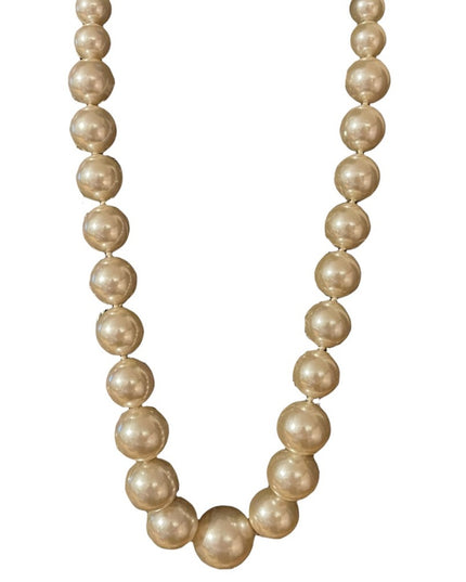 Kenneth J Lane chunky faux pearls necklace