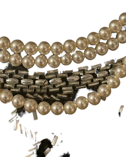 Sarah Coventry 3 strand faux pearl necklace Vintage