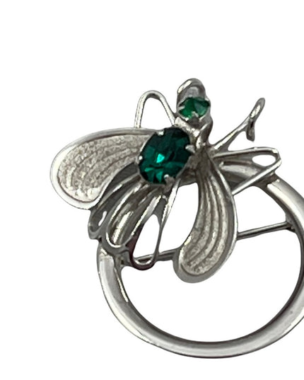 Vintage sterling silver bug brooch Boyd Bond