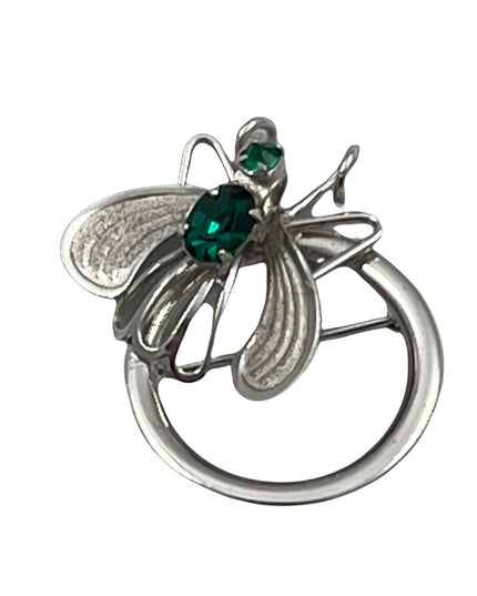 Vintage sterling silver bug brooch Boyd Bond