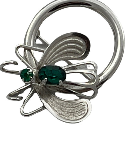 Vintage sterling silver bug brooch Boyd Bond