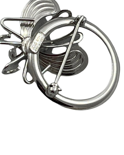 Vintage sterling silver bug brooch Boyd Bond