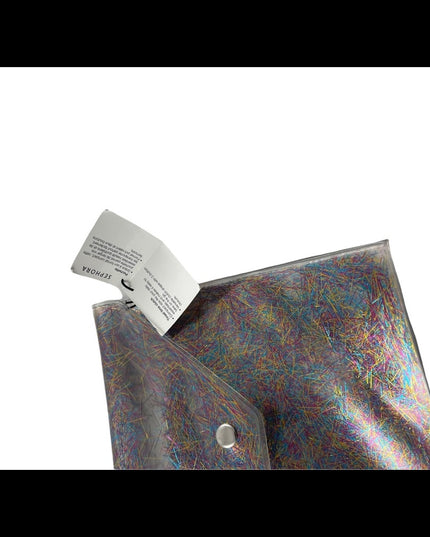 NWT Sephora Tinsel Time confetti clutch purse