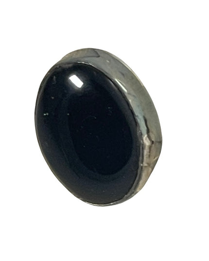 Sterling silver 925 black onyx pierced earrings