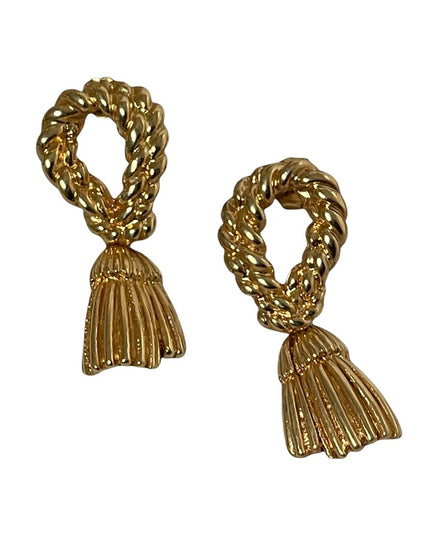 Lot jewelry gold cherries Sarah Cov brooch rhinestone earrings dangle couture