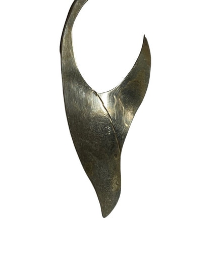 Vintage Sterling Silver 925 BOB FORD Handmade modernist bird brooch