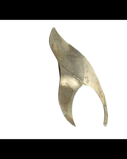 Vintage Sterling Silver 925 BOB FORD Handmade modernist bird brooch