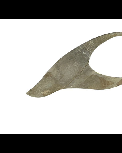 Vintage Sterling Silver 925 BOB FORD Handmade modernist bird brooch