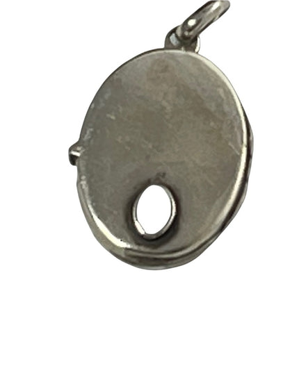 Vintage Sterling silver 925 pearl  locket pendant