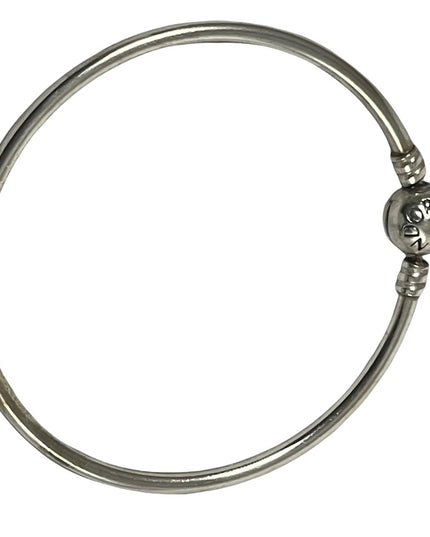 Sterling silver 925 ALE Pandora bangle charm bracelet