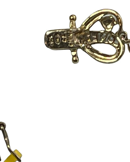 NEW Sterling silver Gold plate LOVE heart link bracelet