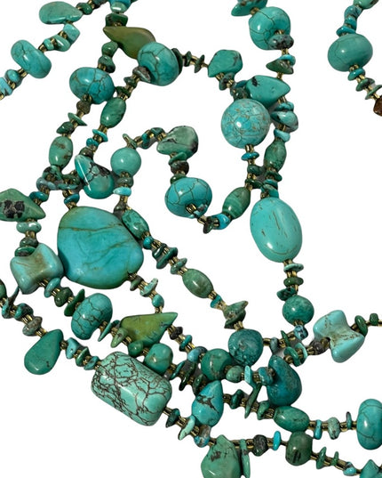 Vintage Persian Turquois Bead necklace