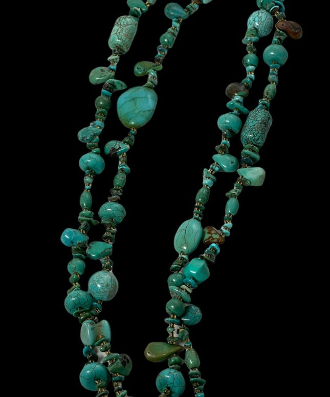 Vintage Persian Turquois Bead necklace