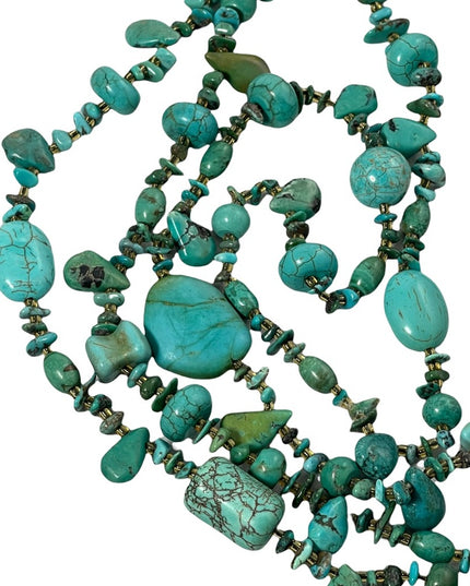 Vintage Persian Turquois Bead necklace