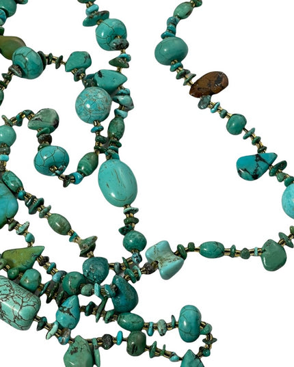 Vintage Persian Turquois Bead necklace