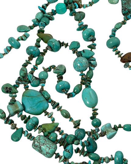 Vintage Persian Turquois Bead necklace