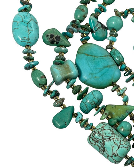 Vintage Persian Turquois Bead necklace
