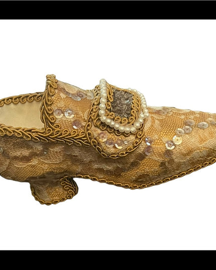 Wayne Kleski Katherines collection Retired embellished Victorian shoe