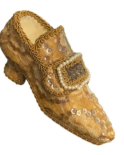 Wayne Kleski Katherines collection Retired embellished Victorian shoe