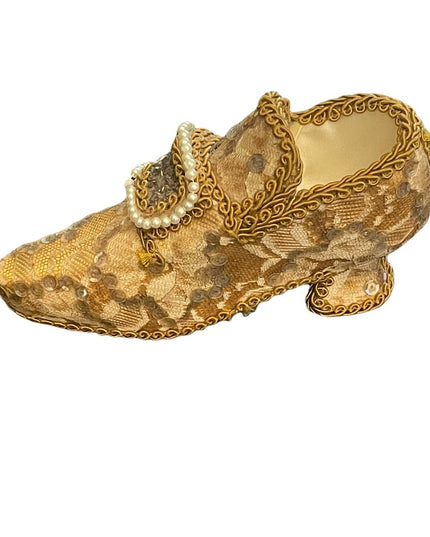 Wayne Kleski Katherines collection Retired embellished Victorian shoe