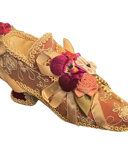 Wayne Kleski Katherines Collection retired Embellished Victorian shoe decor