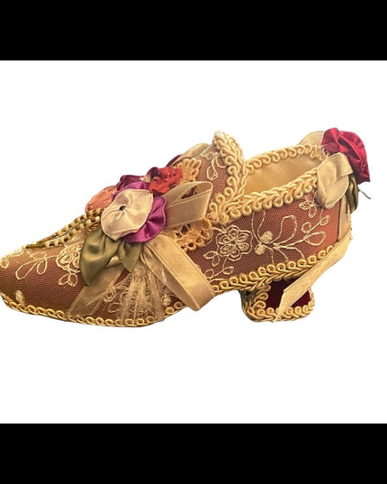 Wayne Kleski Katherines Collection retired Embellished Victorian shoe decor