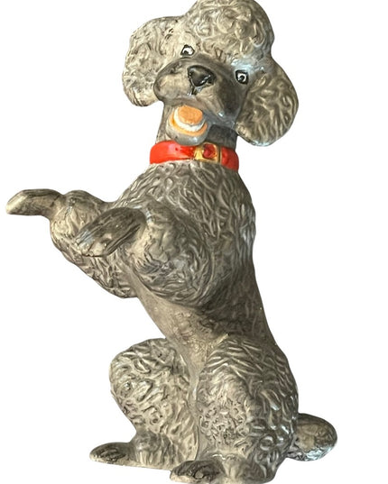 Vintage 1978 Handpainted ceramic FIFI Parisian Poodle dog statue