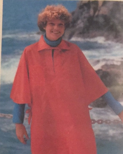VTG Butterick Poncho sewing pattern UNCUT