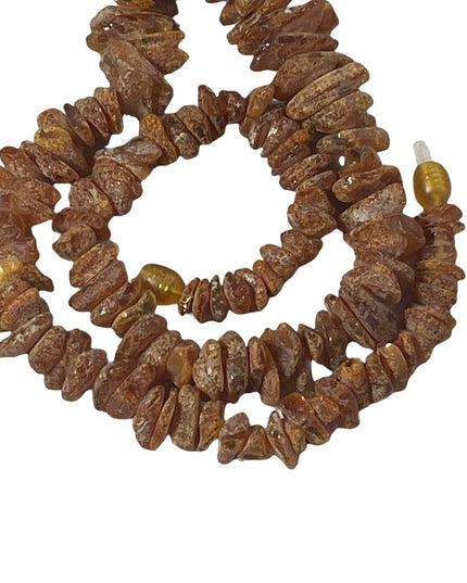 Vintage large Baltic honey amber necklace