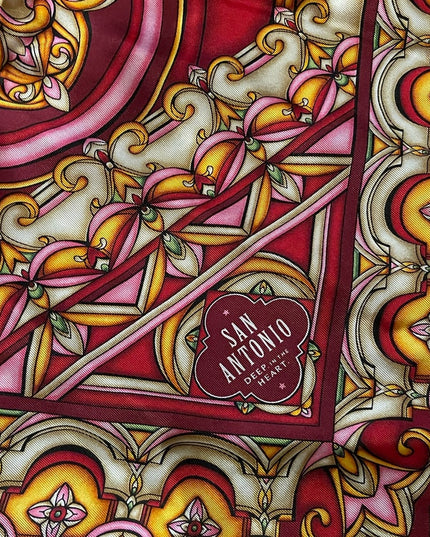 Marisol Deluna NY San Antonio Silk Scarf LG Limited Edition