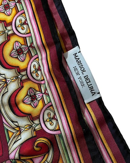 Marisol Deluna NY San Antonio Silk Scarf LG Limited Edition