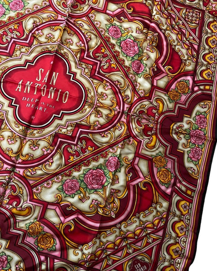 Marisol Deluna NY San Antonio Silk Scarf LG Limited Edition
