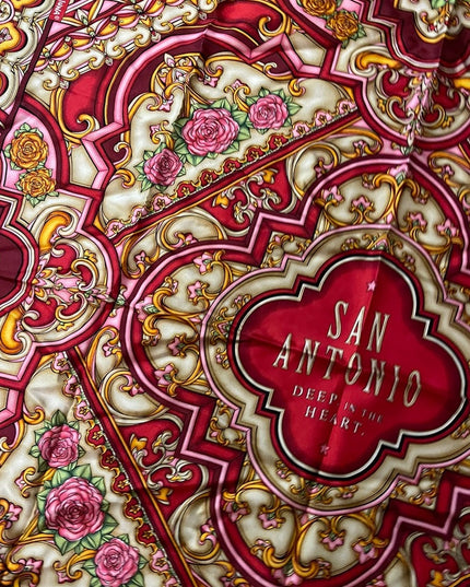 Marisol Deluna NY San Antonio Silk Scarf LG Limited Edition