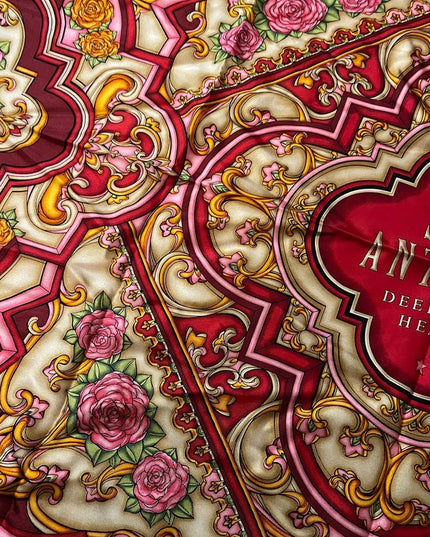 Marisol Deluna NY San Antonio Silk Scarf LG Limited Edition