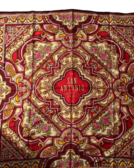 Marisol Deluna NY San Antonio Silk Scarf LG Limited Edition