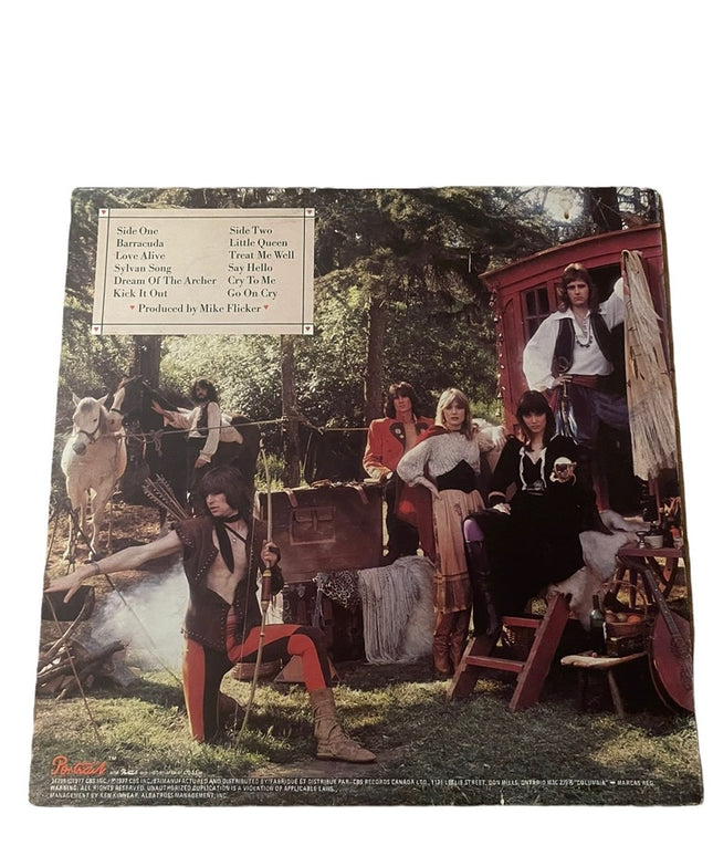 Vintage Heart Little Queen Record Album Vinyl LP