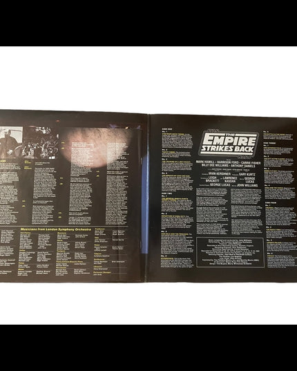 STAR WARS THE EMPIRE STRIKES BACK VINTAGE 1980 VINYL 2 LP ORIGINAL SOUNDTRACK
